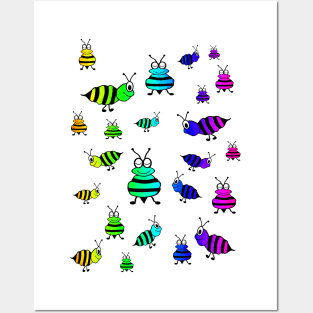 BUZZ Off Bees Posters and Art